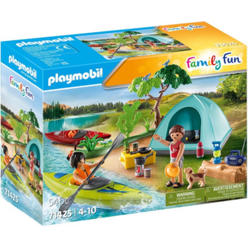 Playmobil Family Fun – Camping with Campfire 71425