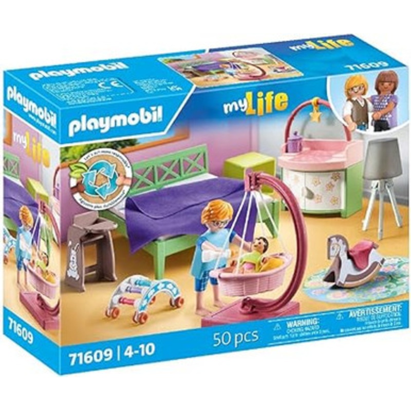 Playmobil – My Life – Sleeping room with baby play corner 71609