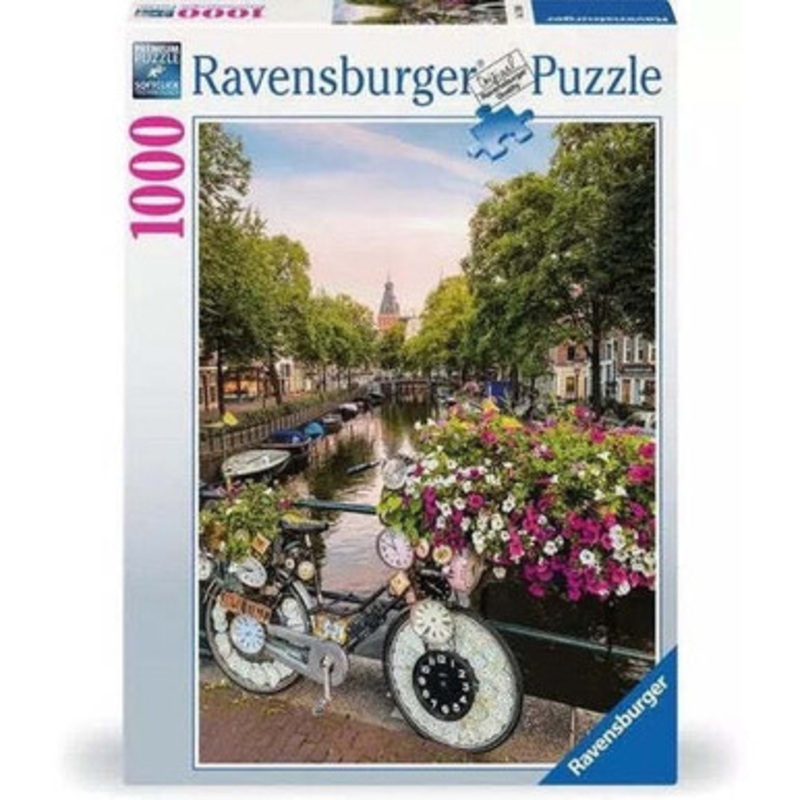 Ravensburger 1000pc – Bicycle Amsterdam Puzzle
