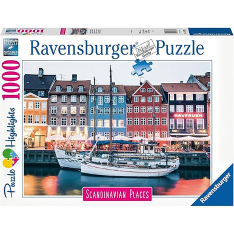 Ravensburger 1000pc – Copenhagen Denmark Puzzle 1000pc