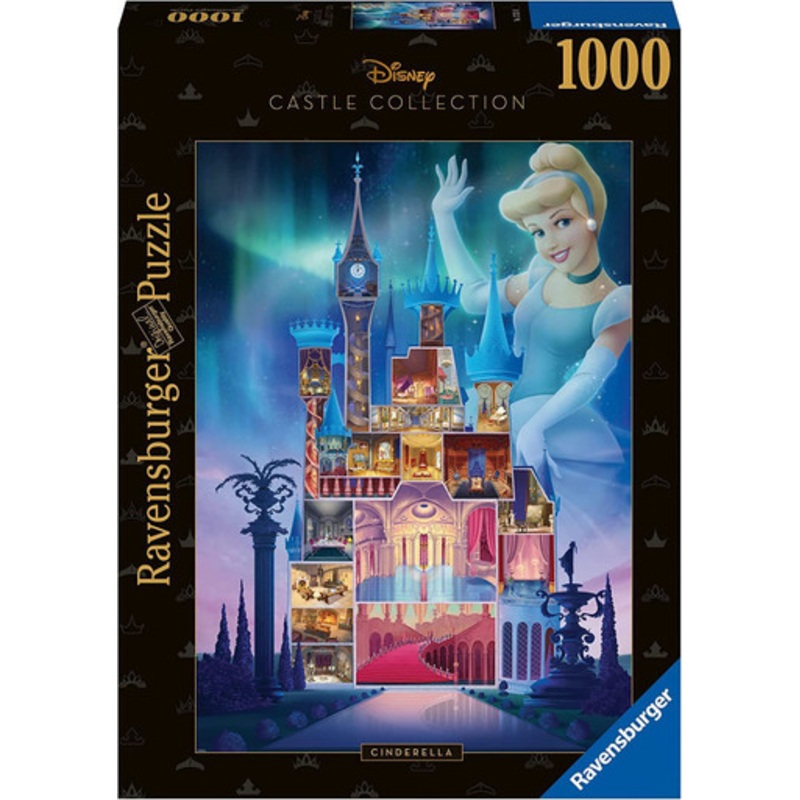 Ravensburger 1000pc – Disney Castles – Cinderella Puzzle