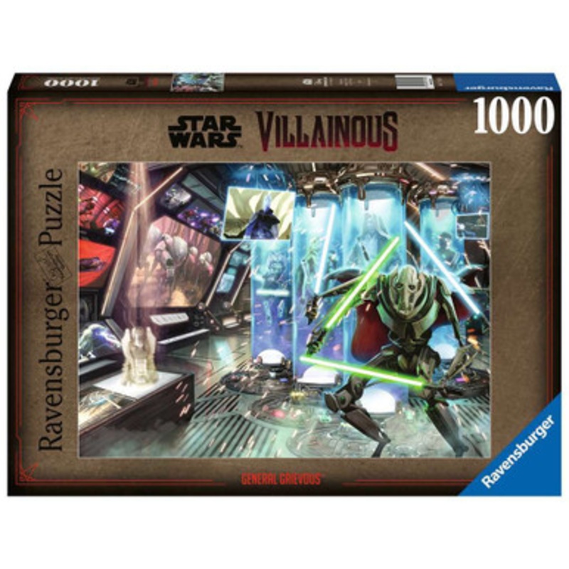 Ravensburger 1000pc – Star Wars Villainous: General Grievous Puzzle