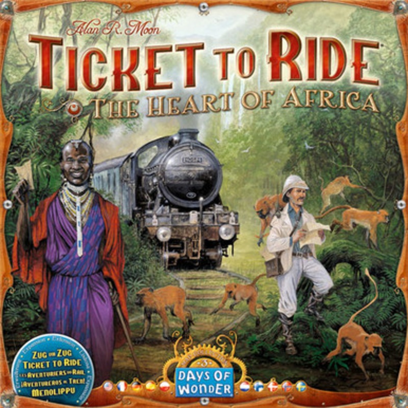 Ticket to Ride – The Heart of Africa Expansion