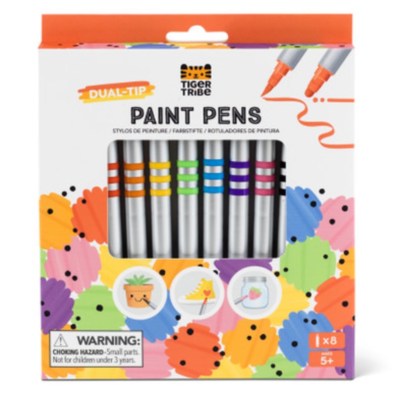 Tiger Tribe – Dual-Tip Paint Pens