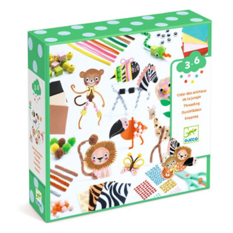Djeco – Jungle Animal Creation Box