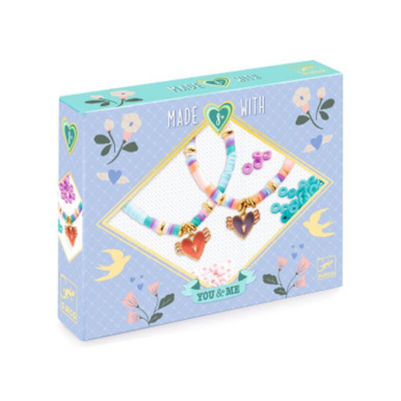 Djeco – You & Me – Heishi Hearts Beads Set
