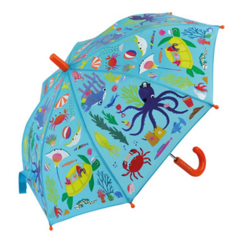 Floss & Rock Colour Changing Umbrella – Ocean