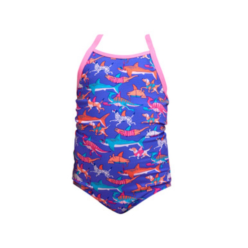 Funkita – Toddler Girls One Piece Swimmers – Doggie Paddle