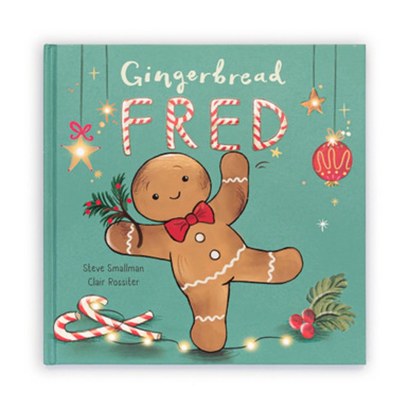 Jellycat – Gingerbread Fred Book