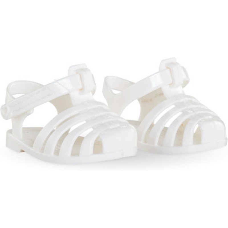 Mon Grand Poupon – White Sandals – 36cm