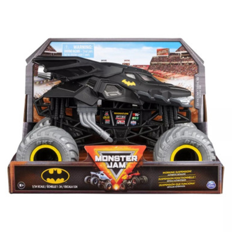 Monster Jam 1:24 Diecast Trucks – Batman S19