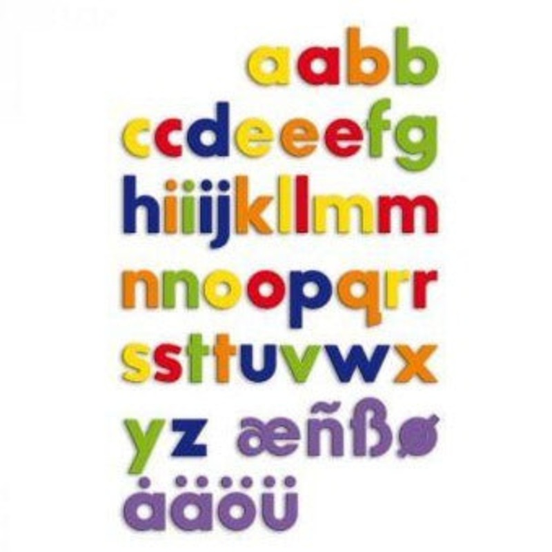 Quercetti – Magnetic Lower Case Letters | 5462