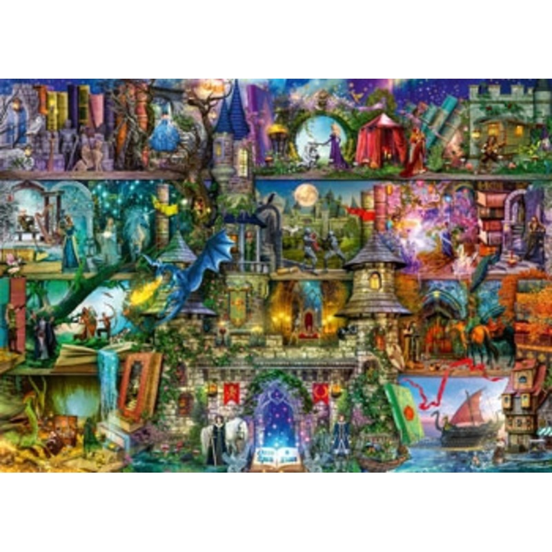Ravensburger 1000pc – Myths and Legends Puzzle V1