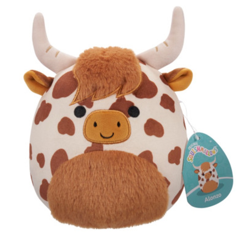 Squishmallows 7.5 inch – Alonzo Highland Cow