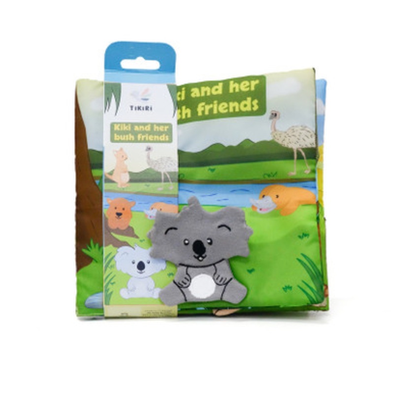 Tikiri – Kiki and her Bush Friends Fabric Book