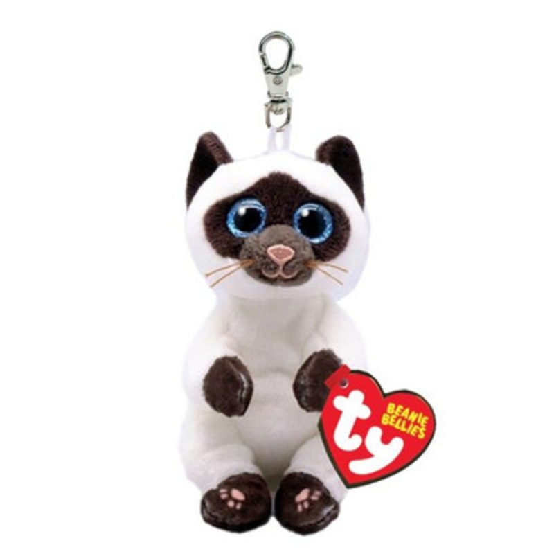 TY Beanie Bellies Clip – Miso the Siamese Cat