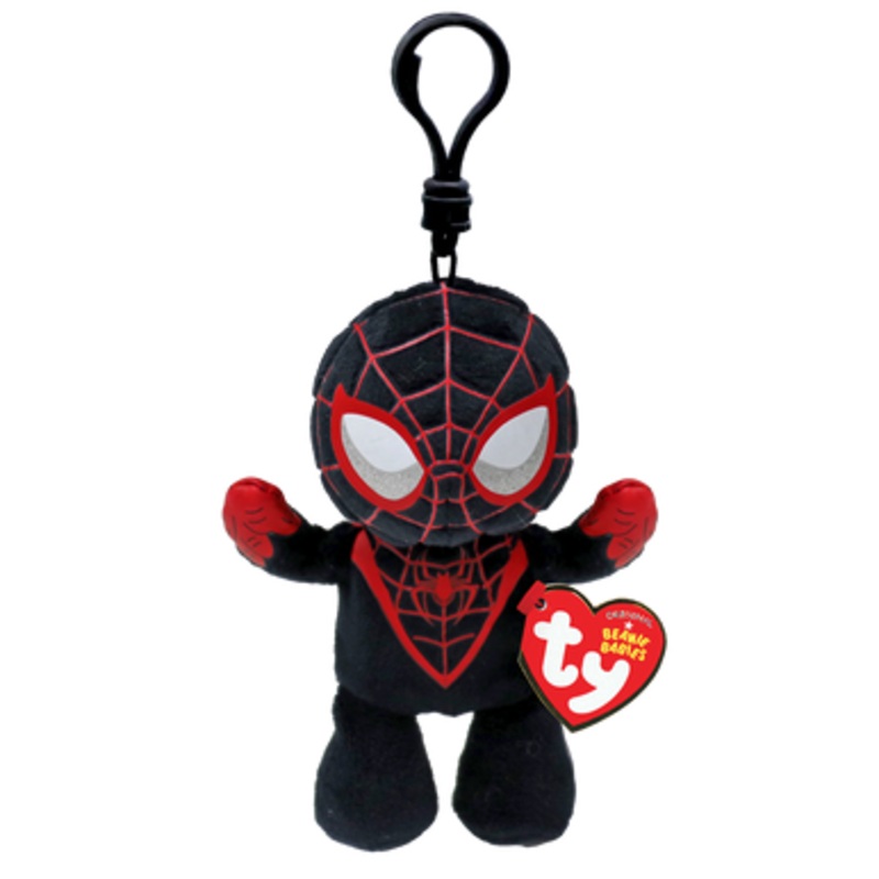 TY Marvel Beanie Babies Soft Clip – Miles Morales