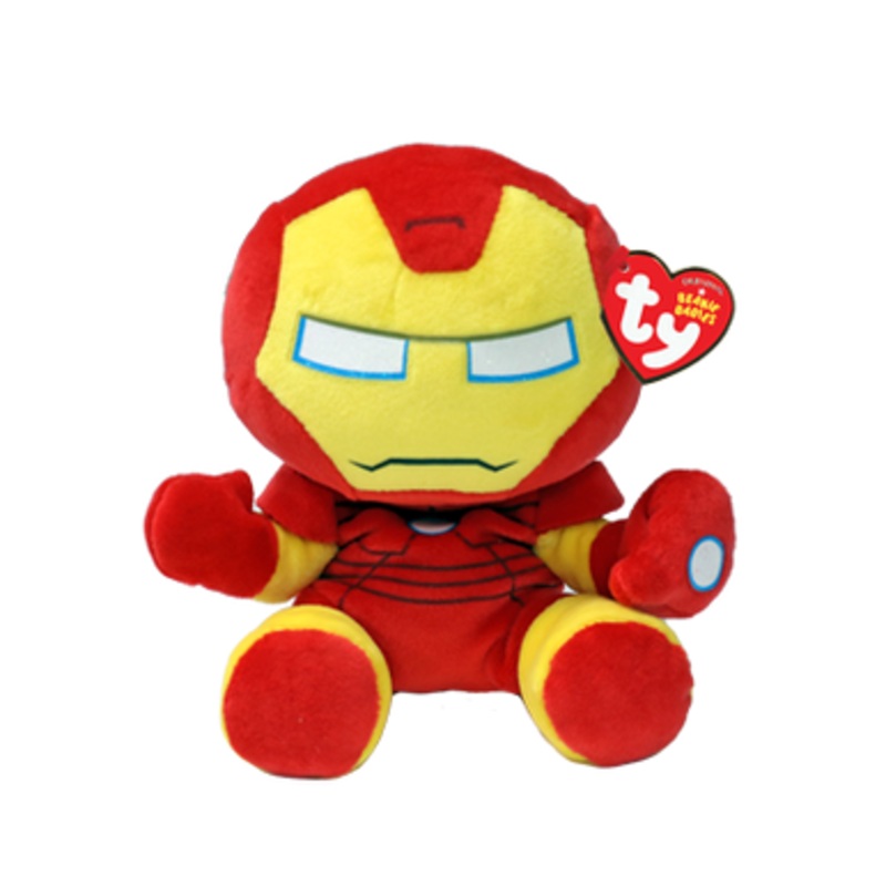 TY Marvel Soft Beanie Babies Regular – Iron Man
