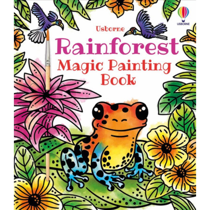 Usborne – Rainforest Magic Painting Book