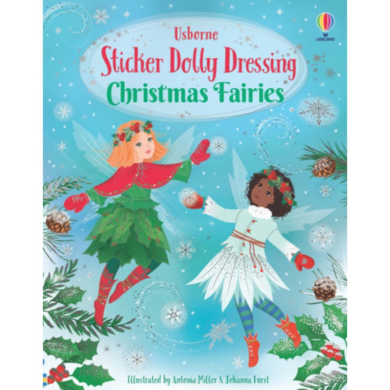 Usborne – Sticker Dolly Dressing – Christmas Fairies