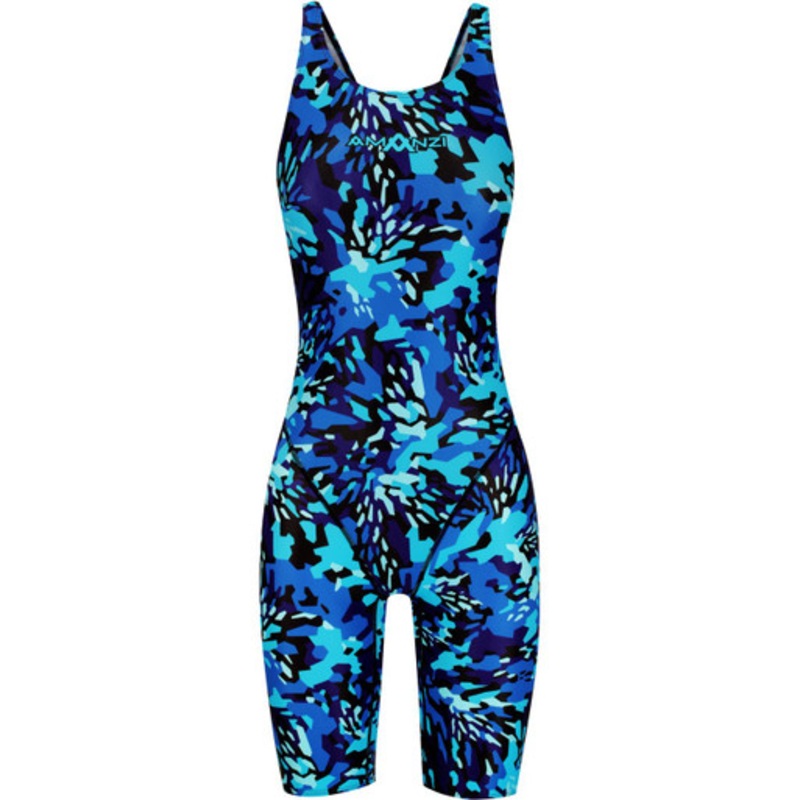 Amanzi – Active Kneelength One Piece Swimmers – Subzero