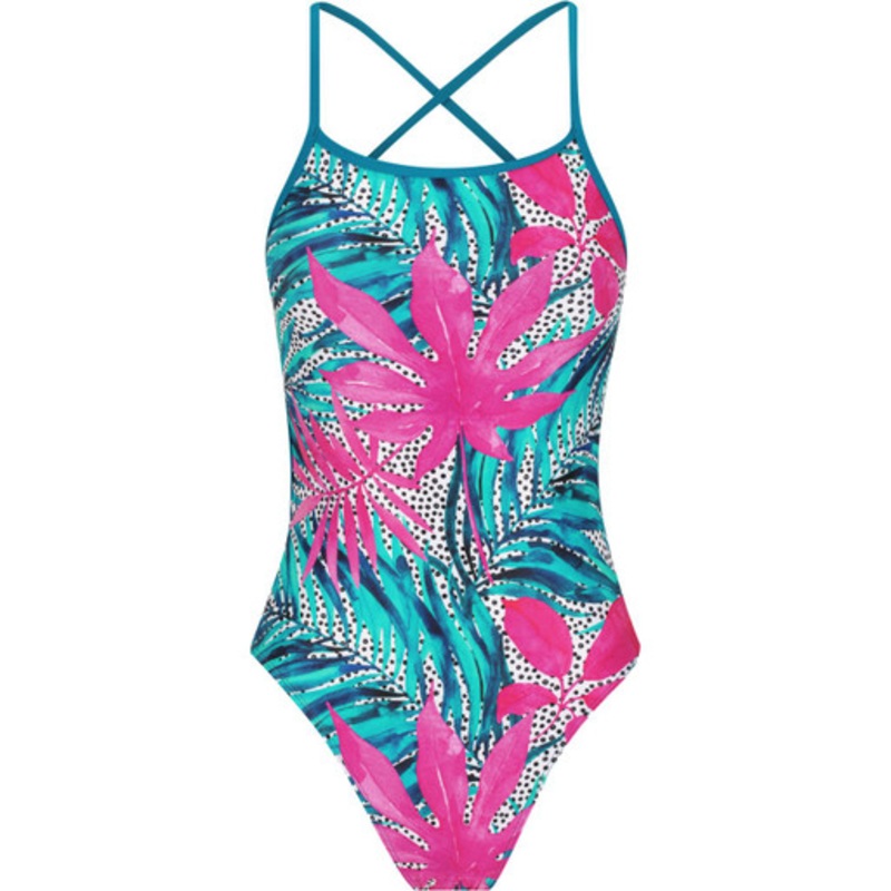 Amanzi – Girls Tie Back One Piece Swimmers – Palmira