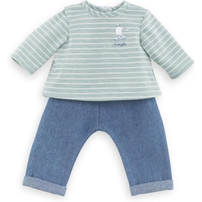 Corolle Mon Premier – Loire Riverside Pants and Striped T-shirt – 30cm