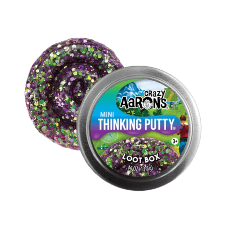 Crazy Aaron’s Mini Thinking Putty – Loot Box 2 Tin