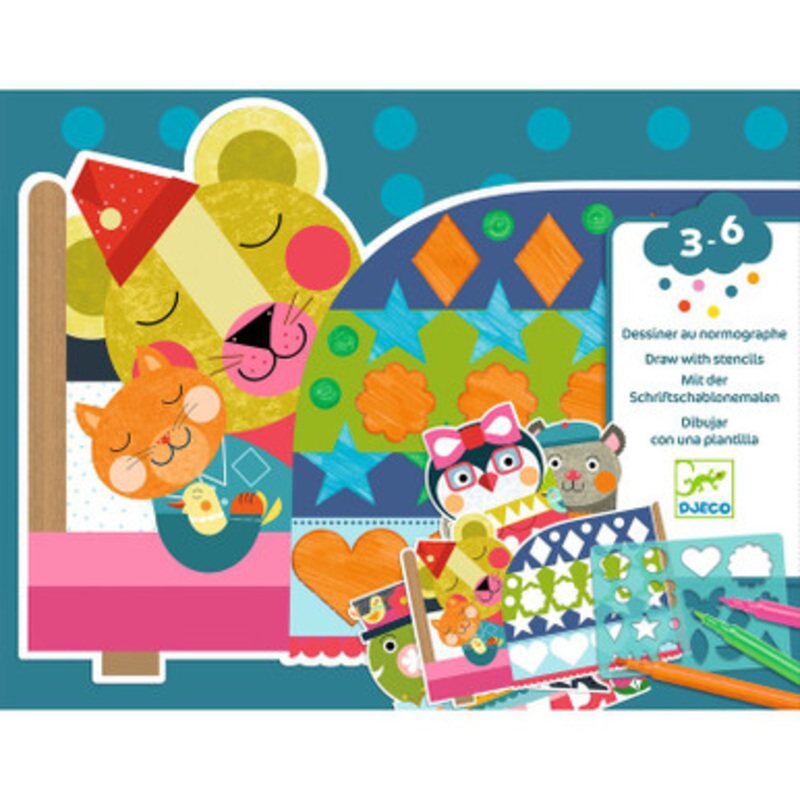 Djeco – Neat but Fun Drawing with Stencils