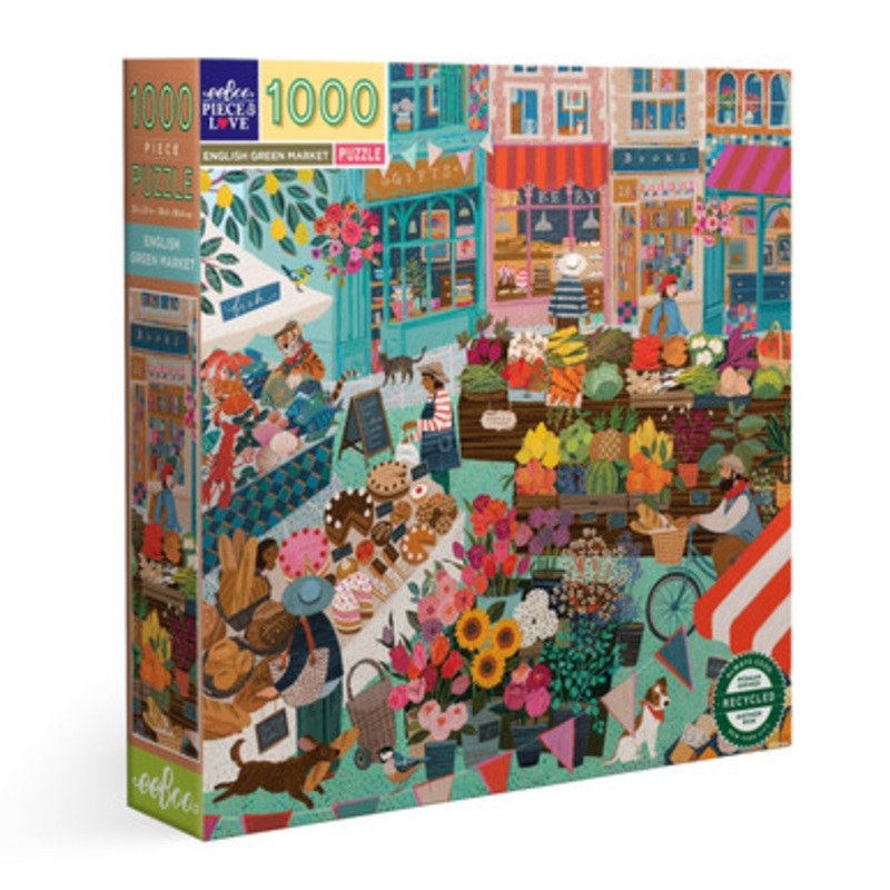eeBoo 1000pc – English Green Market