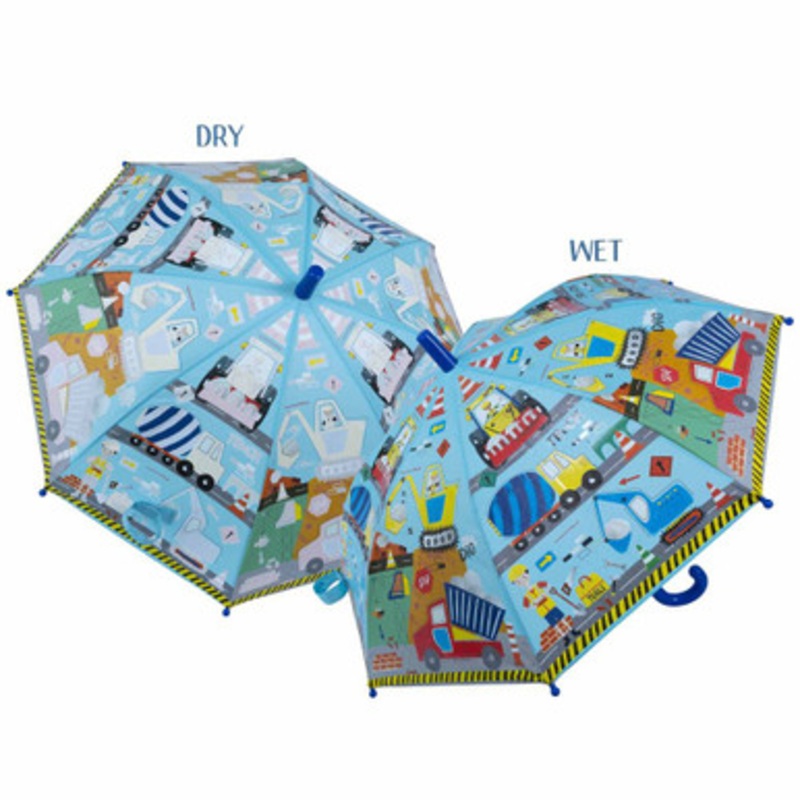 Floss & Rock Colour Changing Umbrella – Blue Construction