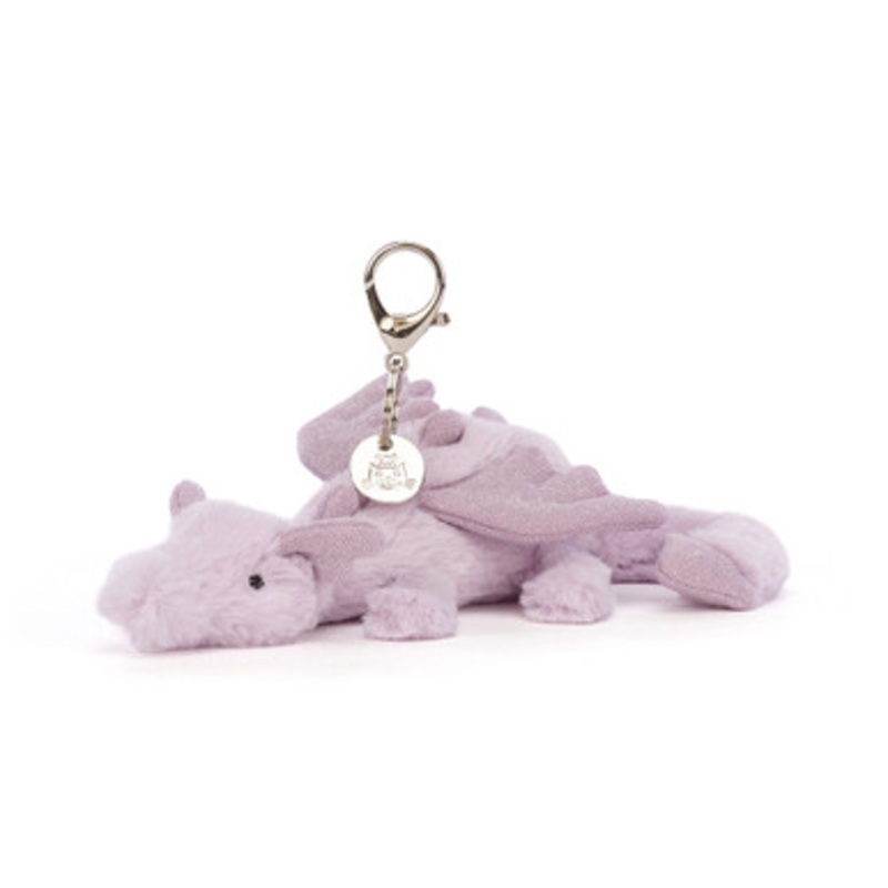 Jellycat – Lavender Dragon Bag Charm