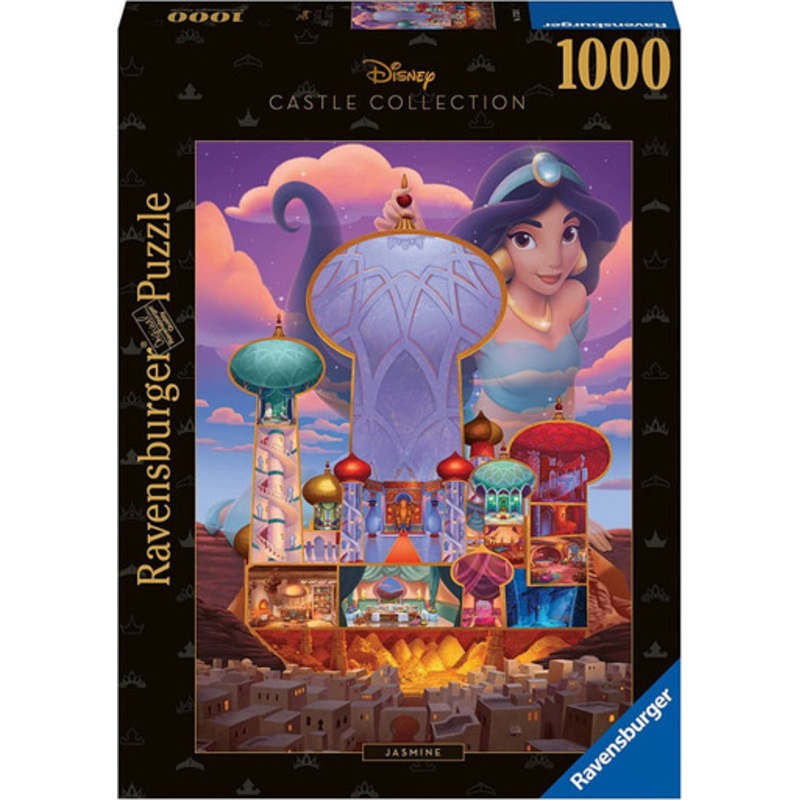 Ravensburger 1000pc – Disney Castles – Jasmine Puzzle