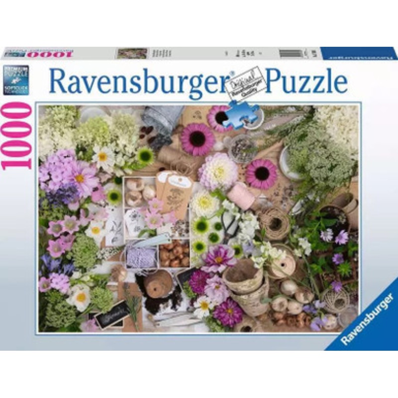 Ravensburger 1000pc – Splendid Flower Love Puzzle