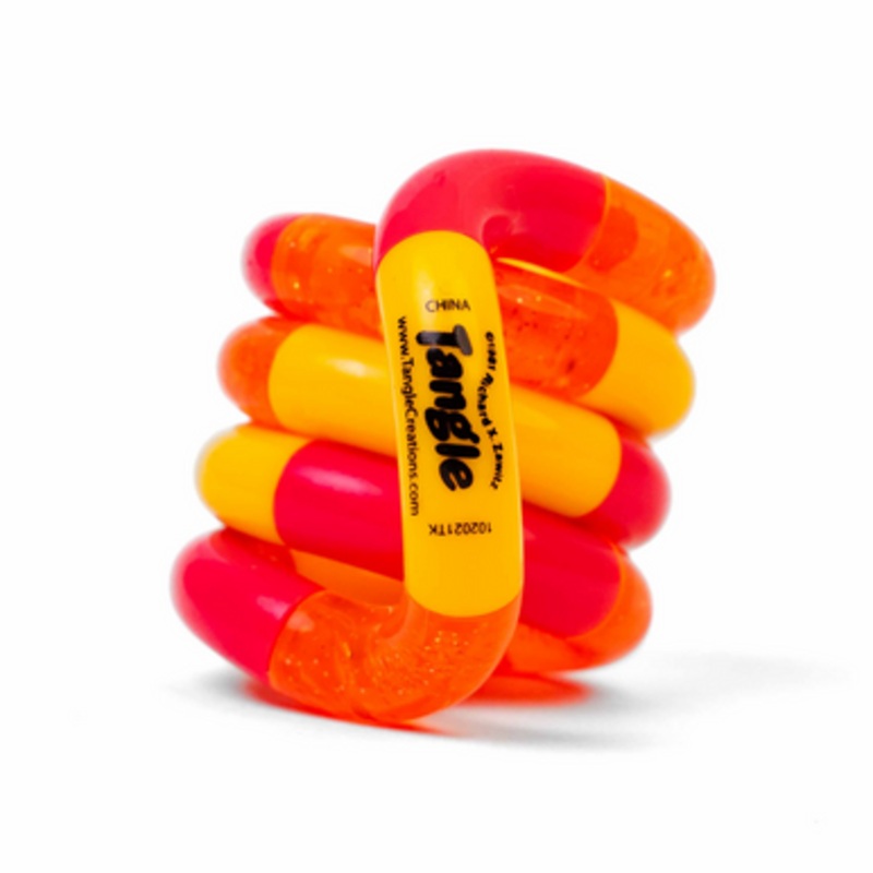Tangle Classic – Yellow, Orange & Pink