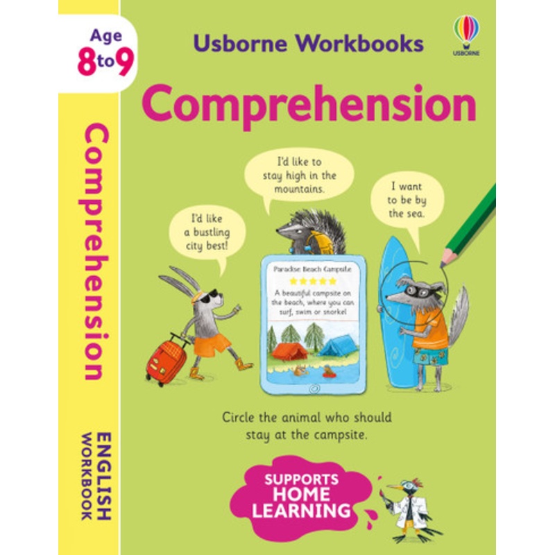 Usborne – Workbooks: Comprehension 8-9 years