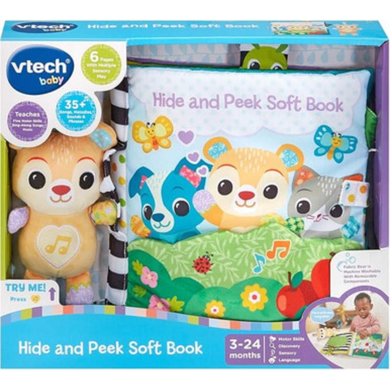 Vtech Baby – Hide & Peek Soft Book