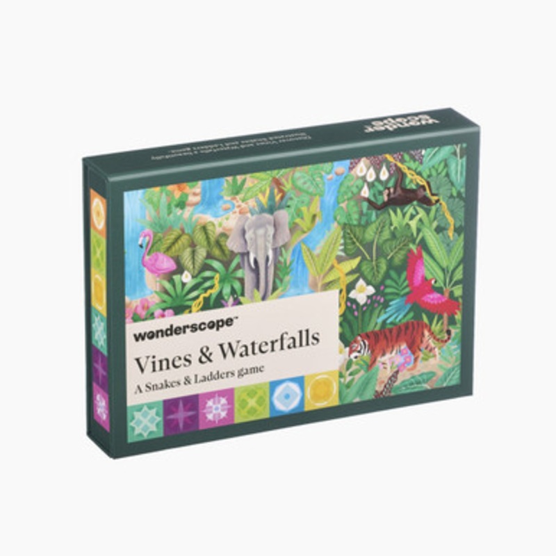 Wonderscope – Vines & Waterfalls – A Snakes & Ladders Game – Bex Parkin