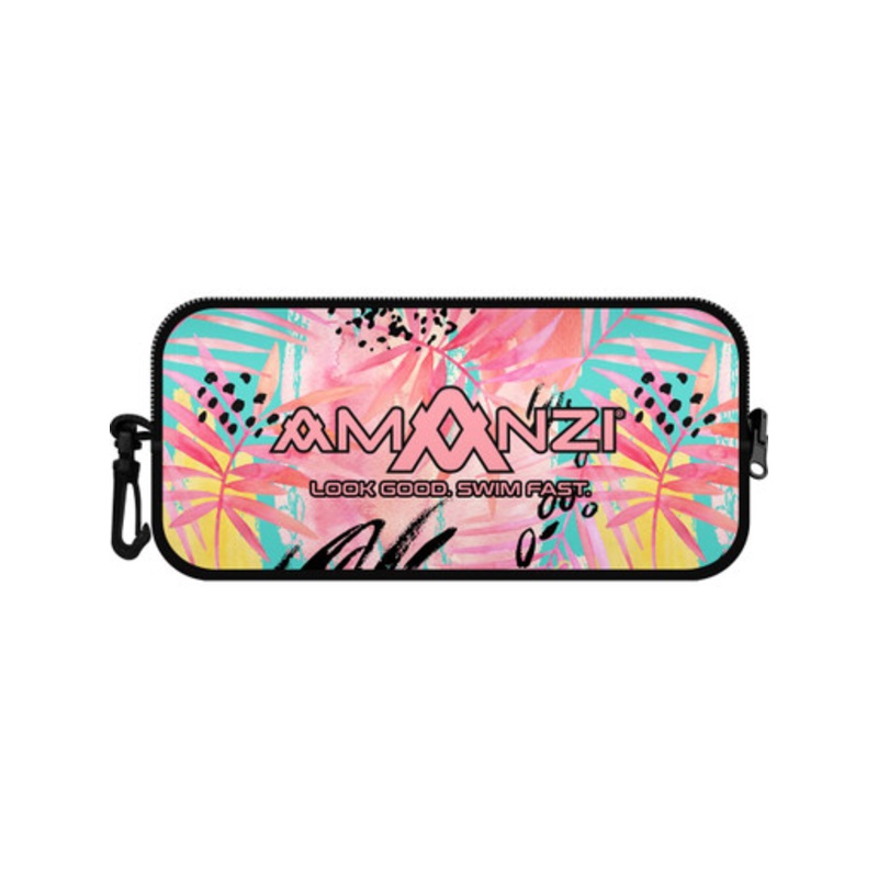 Amanzi – Neoprene Case – Peachy Palms