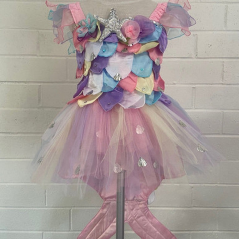 Fairy Girls – Toddler Mermaid Dress Pastel
