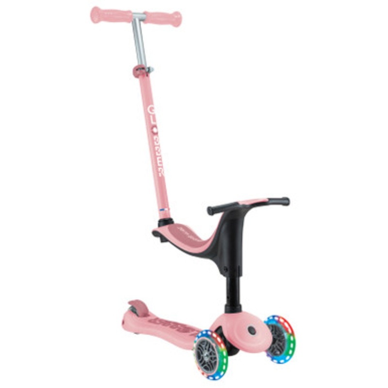 Globber GO UP SPORTY Lights V2 – Pastel Pink
