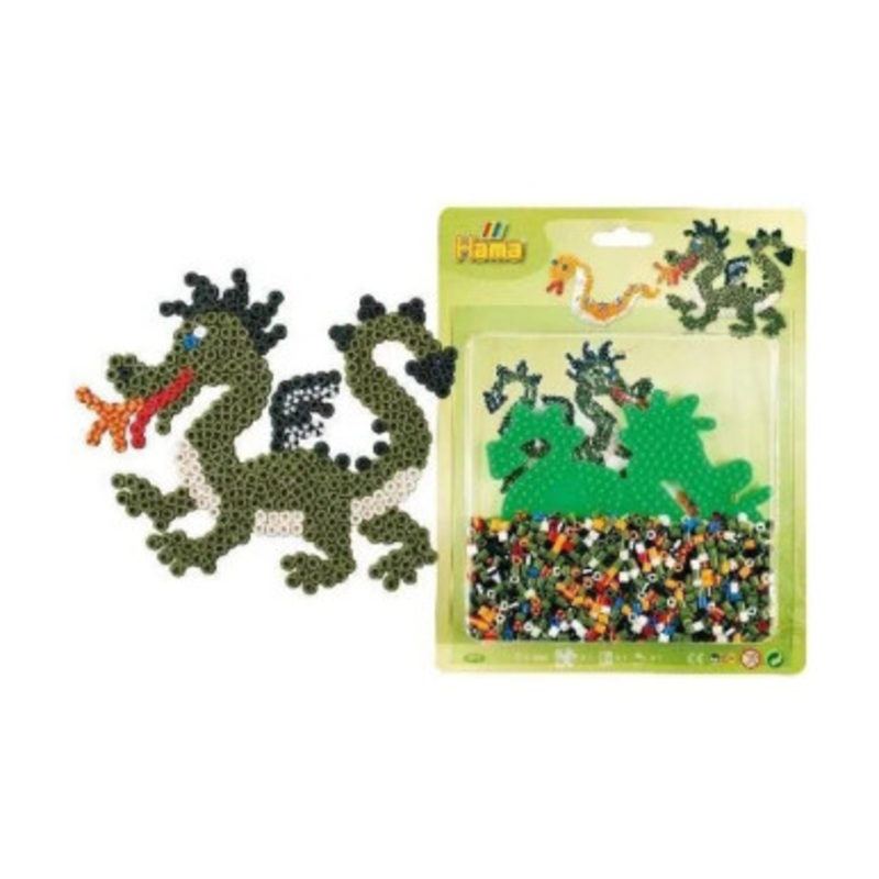Hama Beads – Large Blister Pack – Large Dragon – 1100 beads