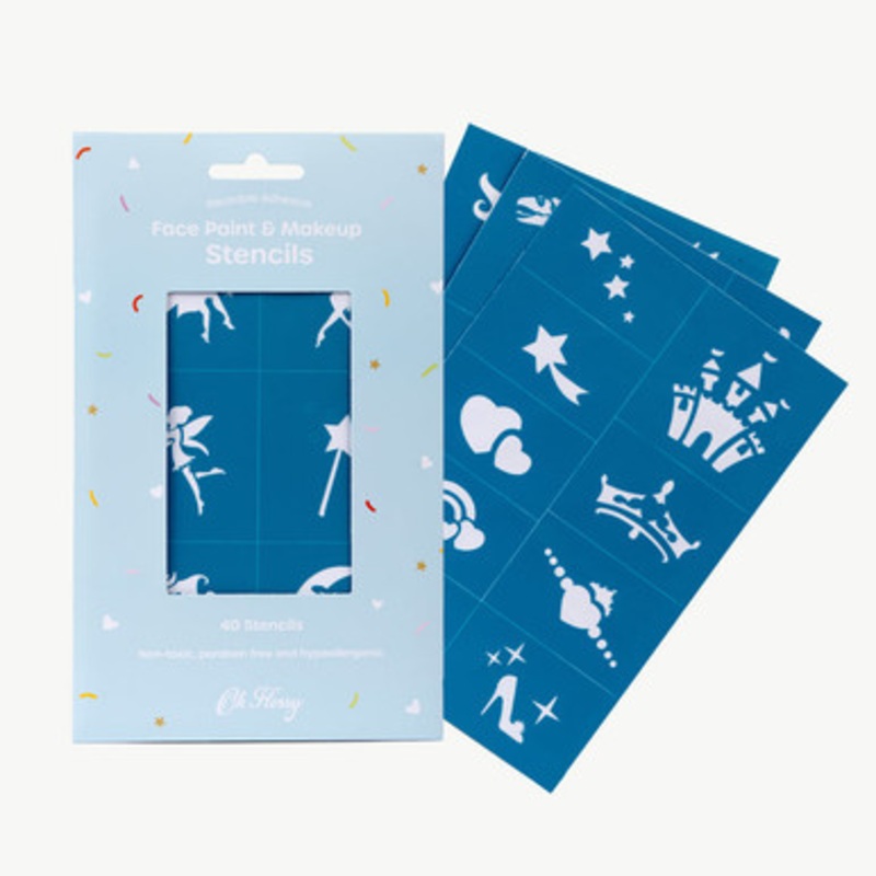 Oh Flossy – Reusable Adhesive Face Paint & Makeup Stencils