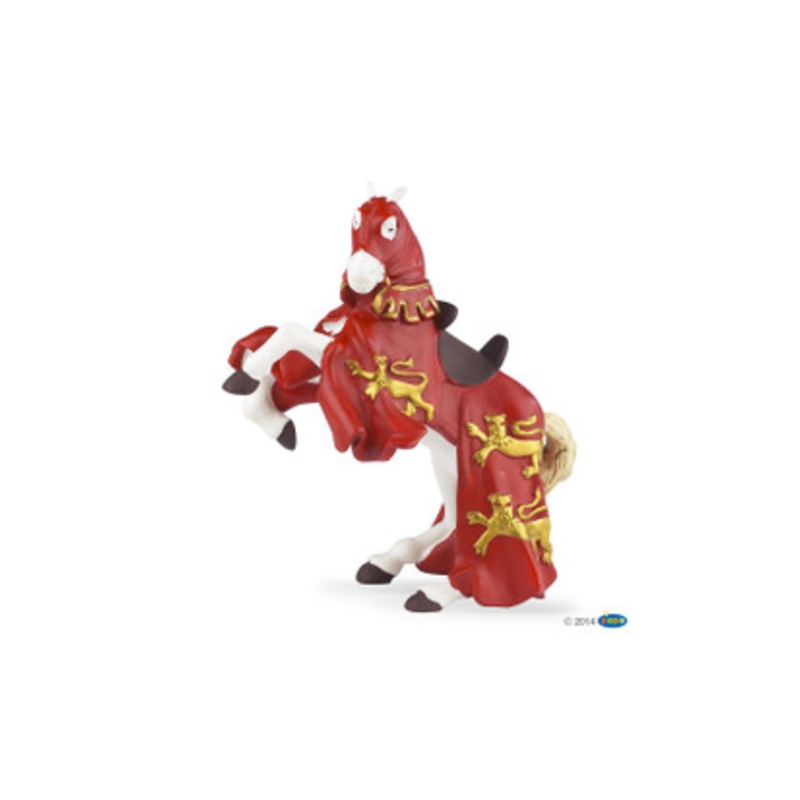 Papo – Red King Richard’s horse Figurine