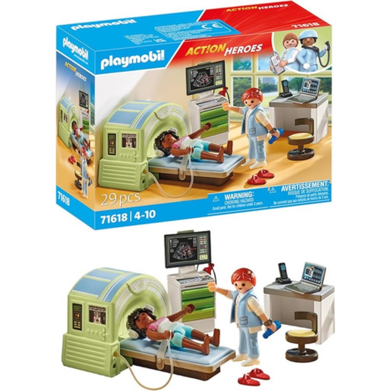 Playmobil – Action Heroes – MRI with patient 71618