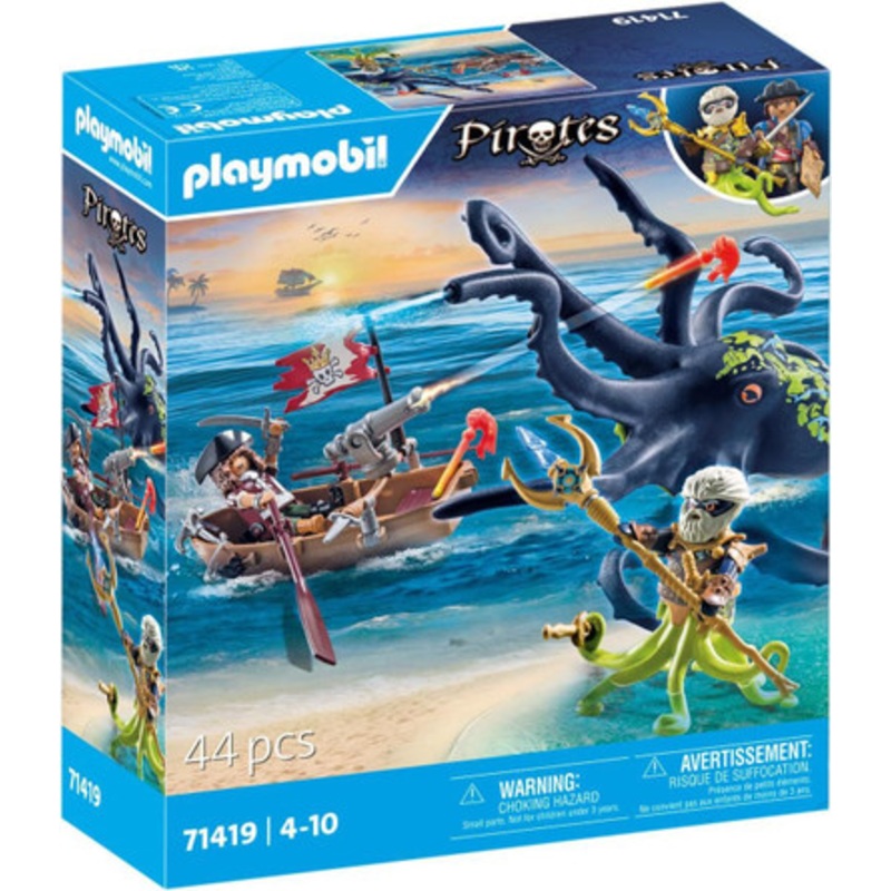 Playmobil Pirates – Battle Against the Giant Octopus 71419