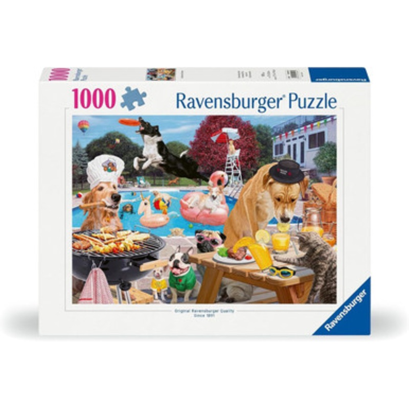 Ravensburger 1000pc – Dog Days Of Summer Puzzle