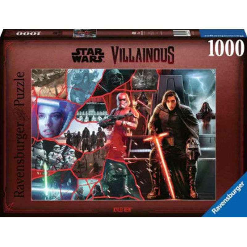 Ravensburger 1000pc – Star Wars Villainous: Kylo Ren Puzzle