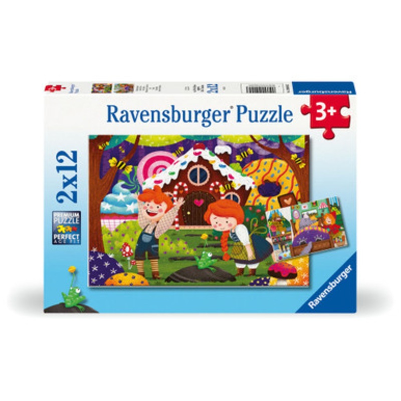 Ravensburger 2x12pc – Fairytales Puzzle