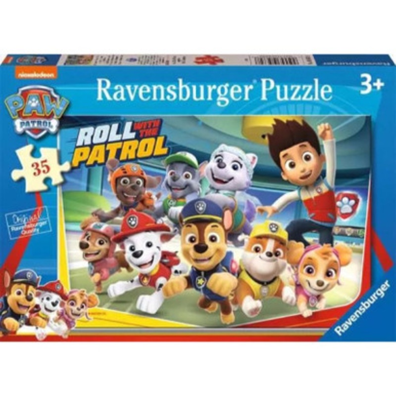 Ravensburger 35pc – Paw Patrol Roll with The Patrol Puzzle